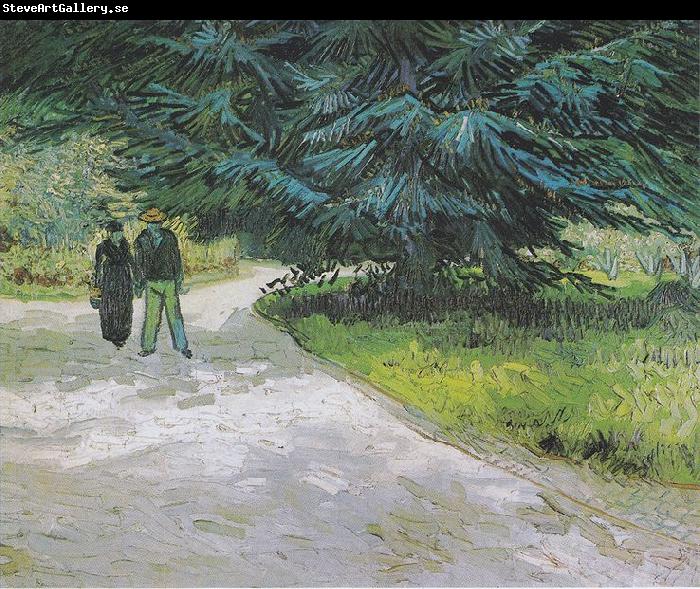 Vincent Van Gogh Der Garten des Dichters III